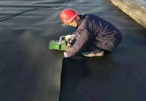 土工膜施工案例 土工膜施工案例